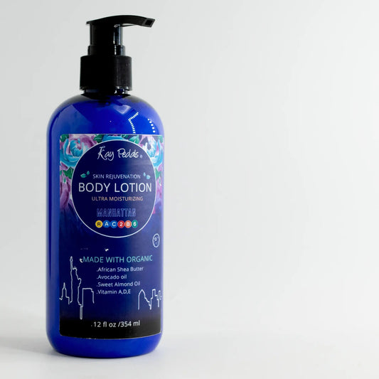 Manhattan Body Lotion | Organic Body Cream | Shea Butter Lotion |  Almond Body Lotion | Fragrance Lotion
